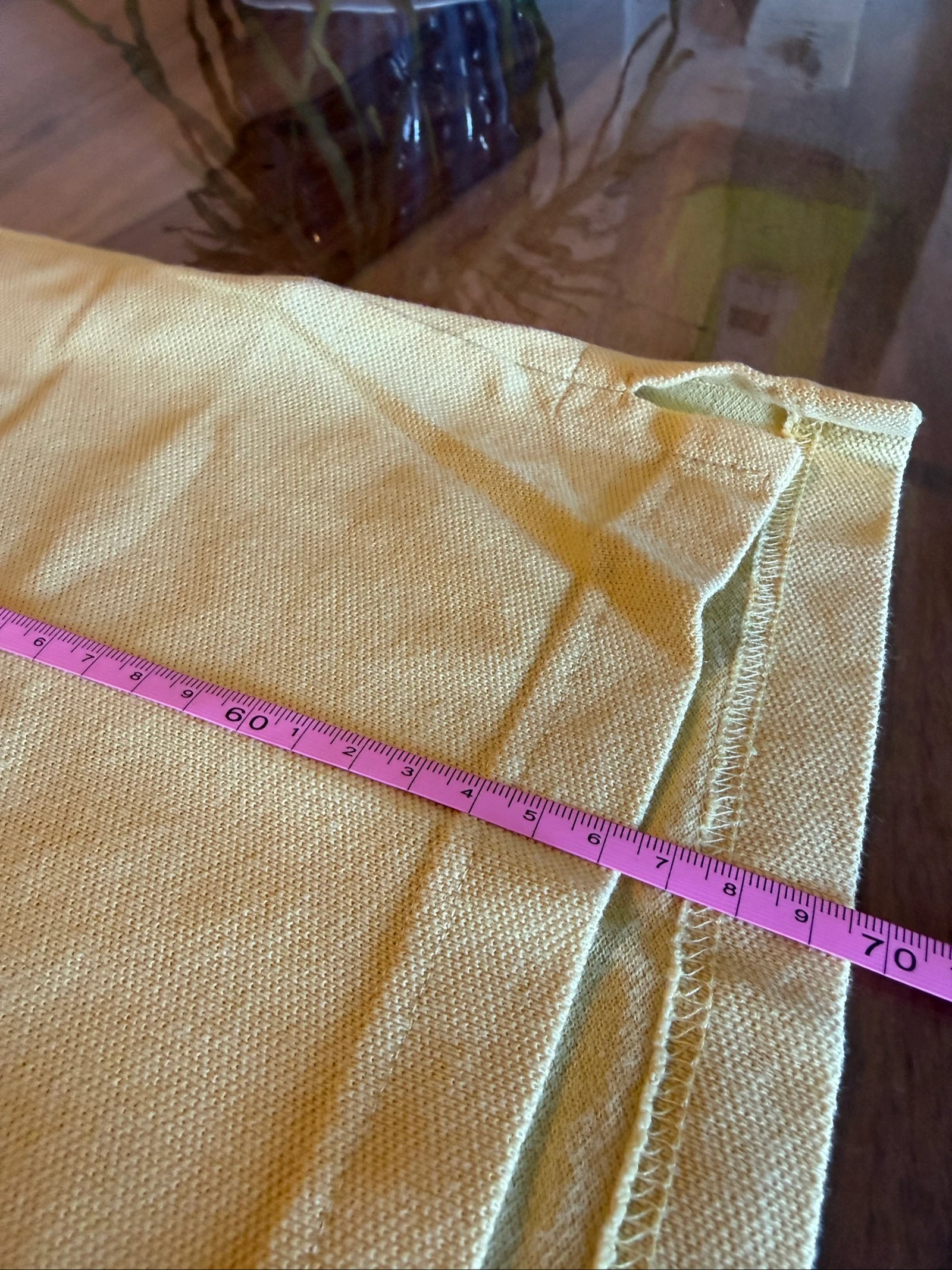 Light yellow Tommy Hilfiger men's XS Slim Fit polo 100% cotton – TBE – photo 7